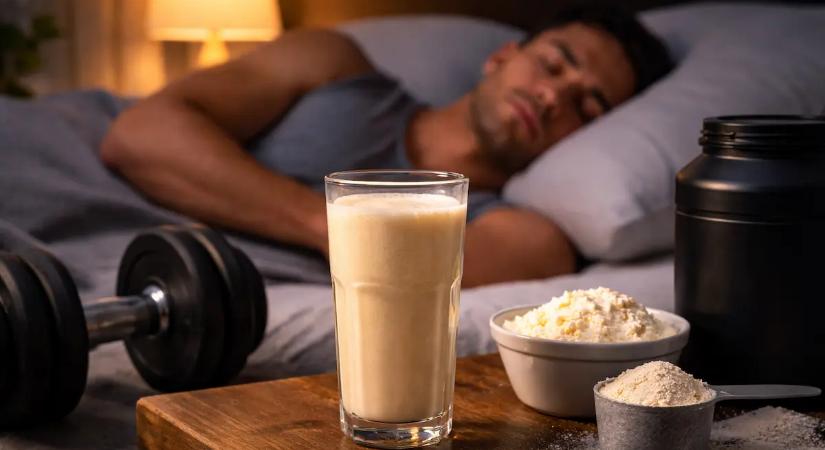 Idd meg ezt az italt lefekvés előtt: segít az izomtömeg növelésében alvás közben