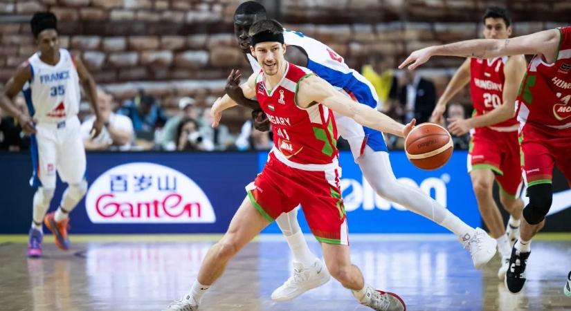 Egylabdás meccsen veszített kosárválogatottunk a franciákkal szemben