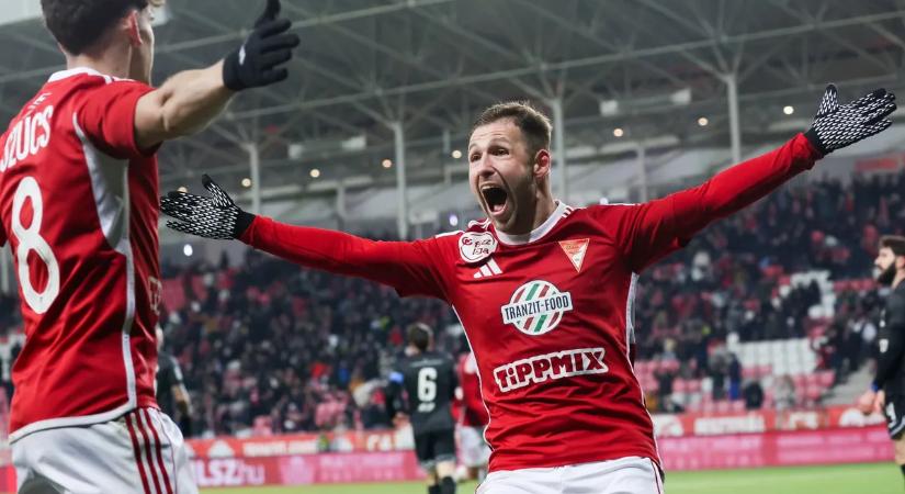 A csodacserék egy pontot értek az MTK-nak a Debrecen ellen