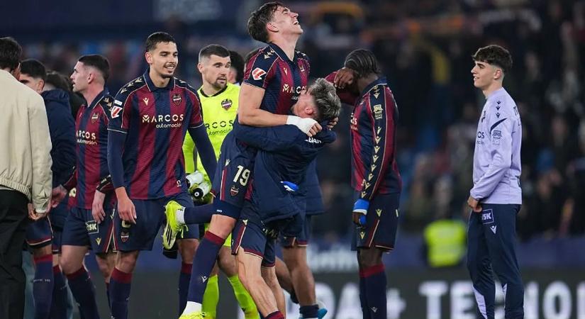 A hajrában jöttek a gólok, még reménykedhet a bennmaradásban a Levante