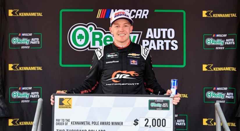 NASCAR: „Gyors az a kis dög” – Zilisch bő két tizedet vert SVG-re az O’Reilly austini időmérőjén