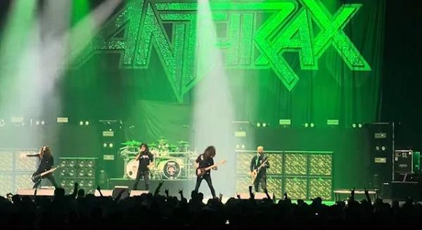 Élőben adott ízelítőt egy új dalból az Anthrax (videó)