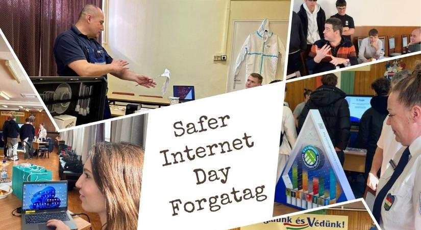 Safer Internet Day Forgatag Miskolcon: Tudatosság a kattintás mögött