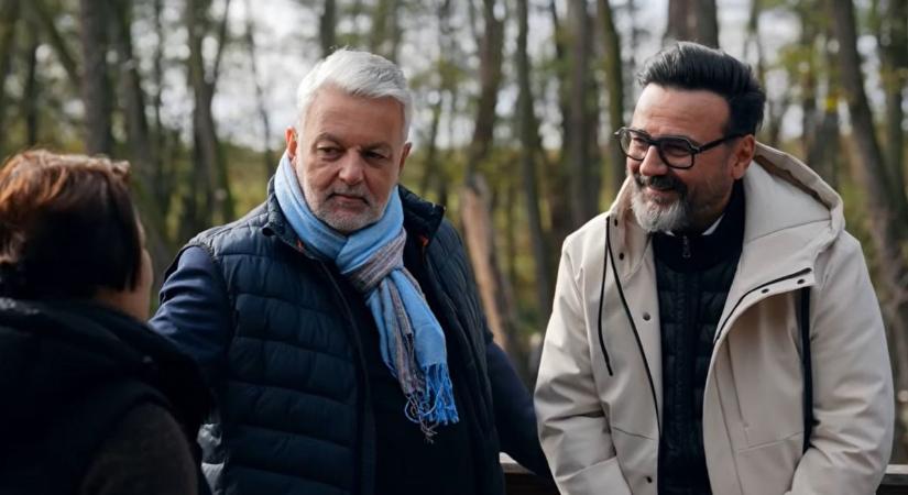 60 éve várt erre a pillanatra Miki és Gianni: a Tatai Fényes tanösvényen forgattak videó