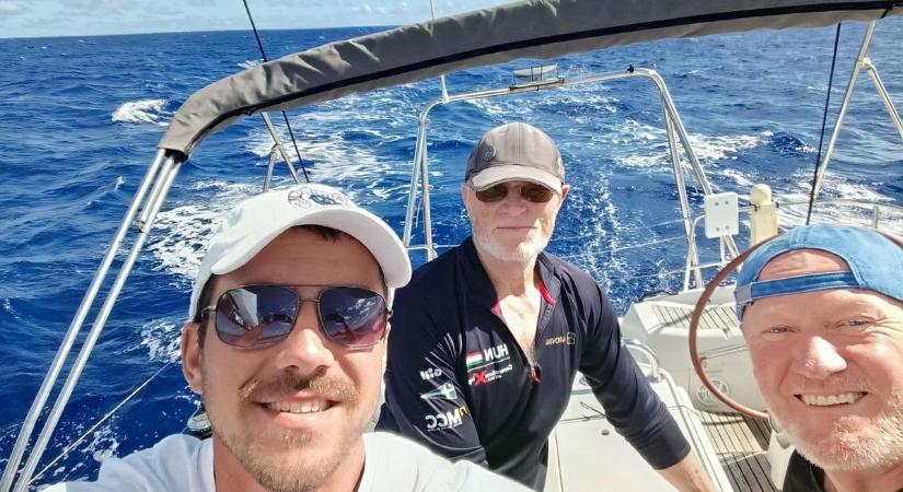 Tizenkét napja közelít Nándi csapata a francia partokhoz