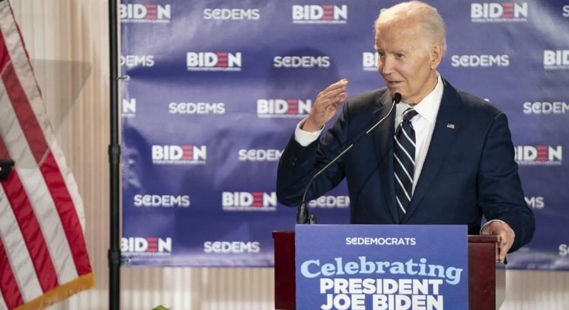 Joe Biden hivatalos beszéde különös fordulatot vett