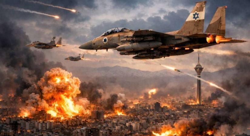 Izrael az USA támogatásával megtámadta Iránt