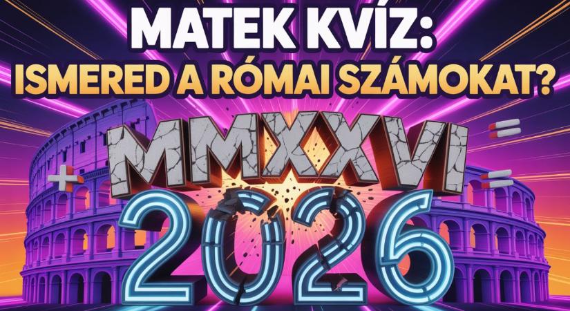 Matek kvíz: Tudod, mennyit jelent az XL? Sokan belezavarodnak a jelekbe