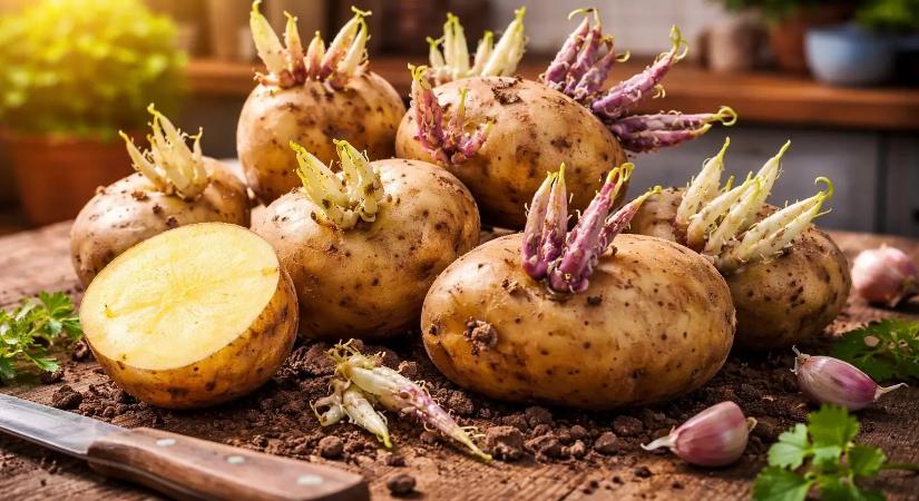 A krumplin lévő csírák nem feltétlenül jelentik azt, hogy rosszak. A szín, a keménység és a hosszúság számít.