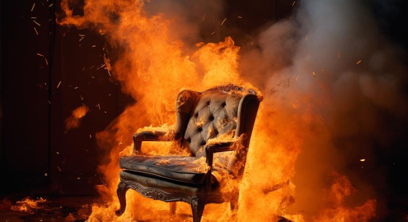 Kiégett egy ház Sátoraljaújhelyen