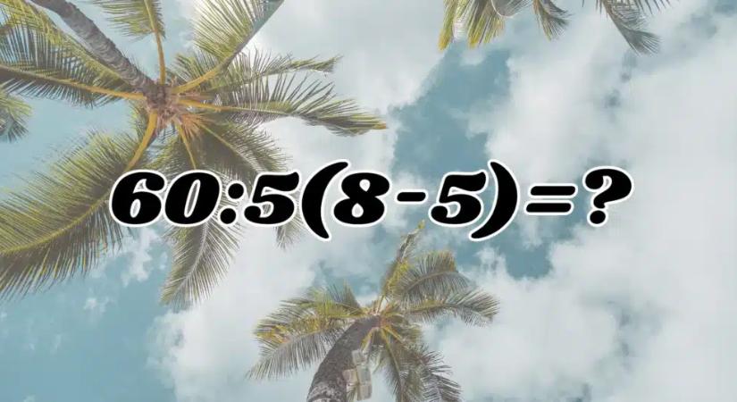 Napi matek kvíz: Mi a jó megoldás?