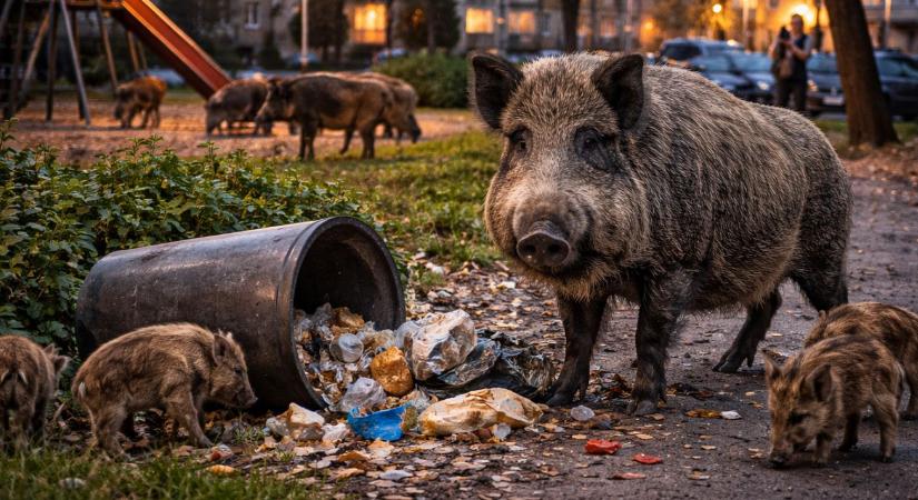 Milliós károk és potenciális veszély: Mi lesz a XII. kerületi vaddisznó-invázió vége?