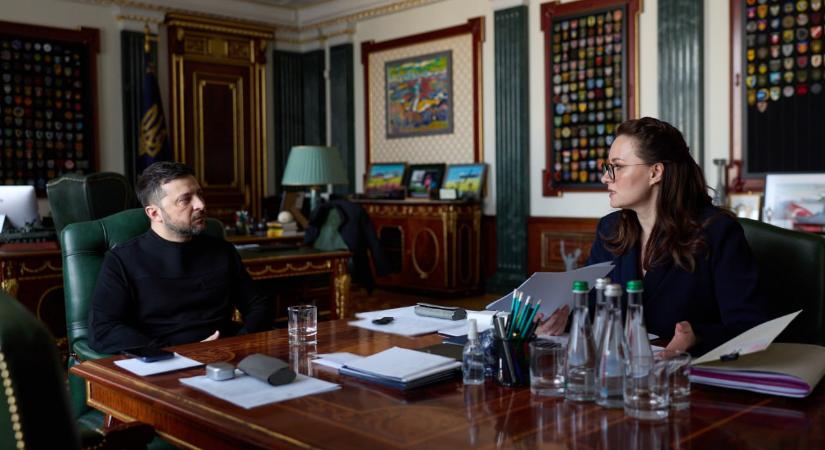 Zelenszkij a régiók fenntarthatóságról, az energetikáról és a nyugdíjak indexálásáról tárgyalt Szviridenko miniszterelnökkel