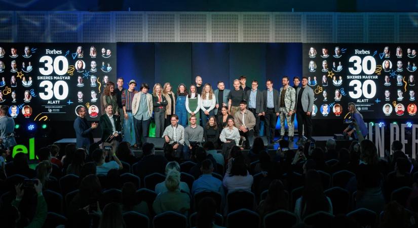 Példaképek a sikeres 30 alattiak között: díjazottak a Forbes Under30 Summit-on