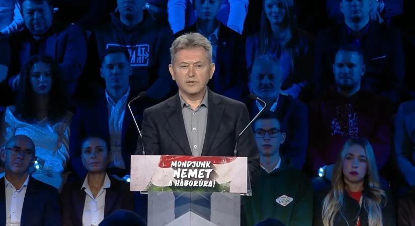 Bencsik János: sokan vannak, akik a világot újra lángokba akarják borítani