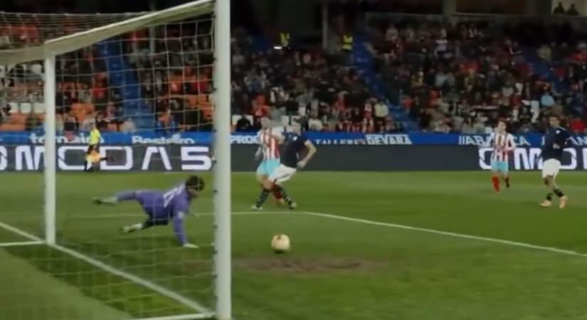 A szürreális gólok csúcsa: egy bucka döntötte el a spanyol bajnokit
