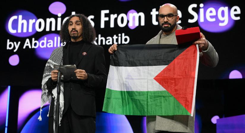 Ismét a palesztinok melletti és Izrael elleni állásfoglalás színtere lett a Berlinale
