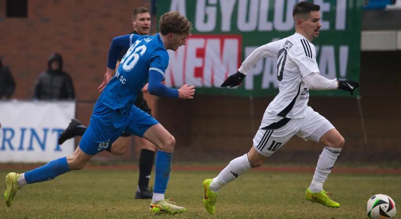 Gyenge színvonalú mérkőzésen a Mezőkövesd nem bírt a Soroksárral
