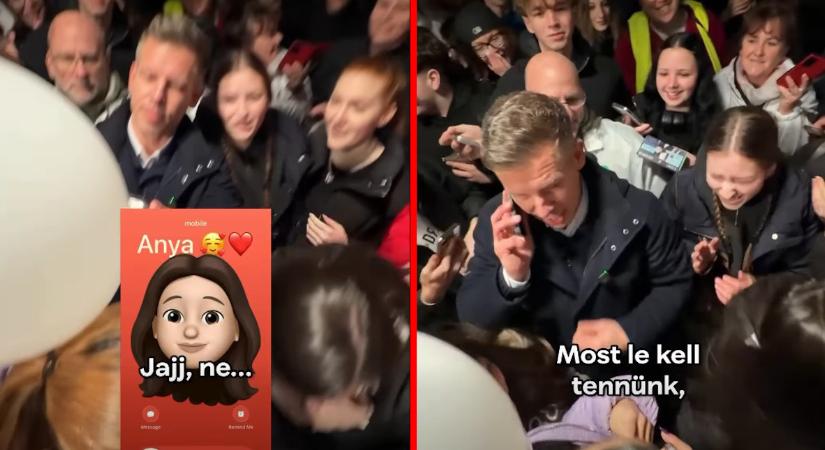 Egy édesanya a lányát hívta, Magyar Péter vette fel a telefont – videón a kampány eddigi legviccesebb pillanata