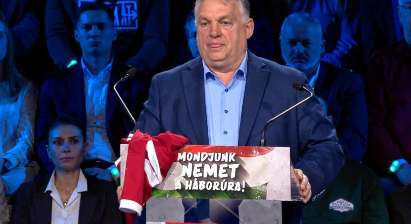 Orbán Viktor: egyszerre kell legyőznünk a Tiszát, Zelenszkijt és Ursula von der Leyent