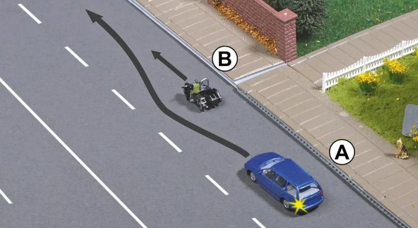 KRESZ-teszt: rutinos sofőrök is hibáznak ennél az előzésénél