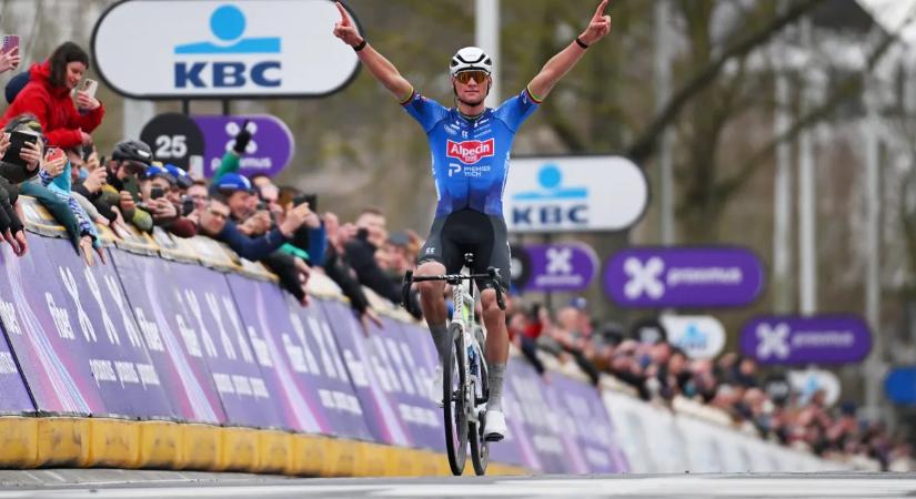 Ülve hagyta állva ellenfeleit Mathieu van der Poel