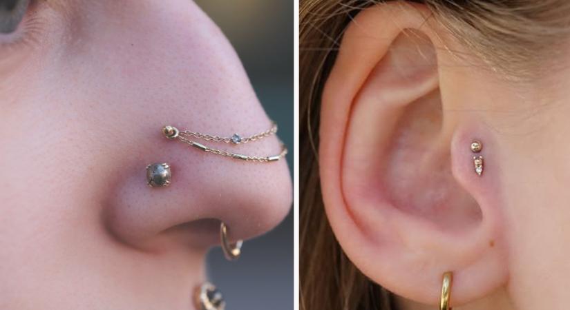 5 piercing, amit 2026-ban mindenki csináltani fog