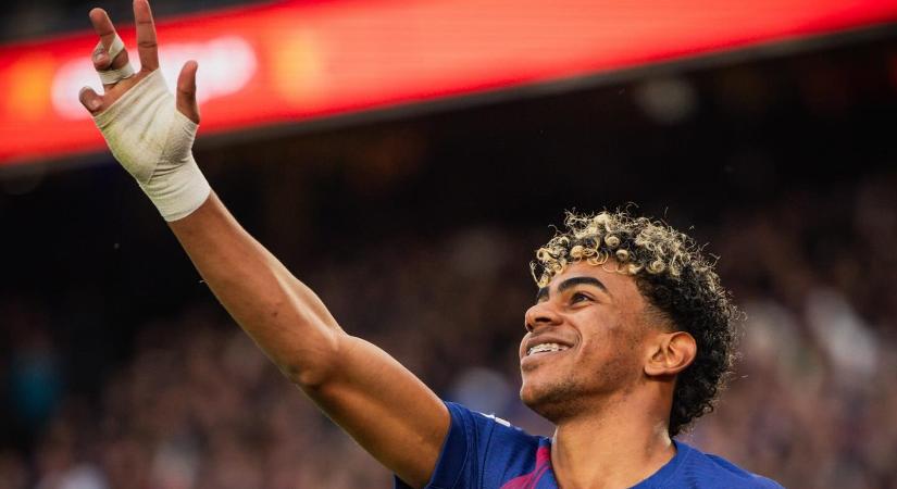 Lamine Yamal a mesterhármasa után olyat nyilatkozott, amire mindenki felkapja a fejét Barcelonában