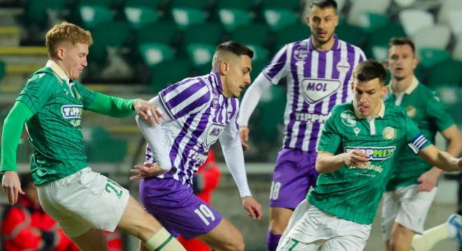 Vezetett, de pont nélkül távozott Győrből az Újpest