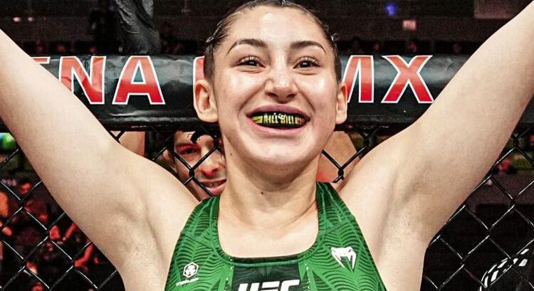 Regina Tarin beugrósként megnyerte a bemutatkozó UFC-s mérkőzését!