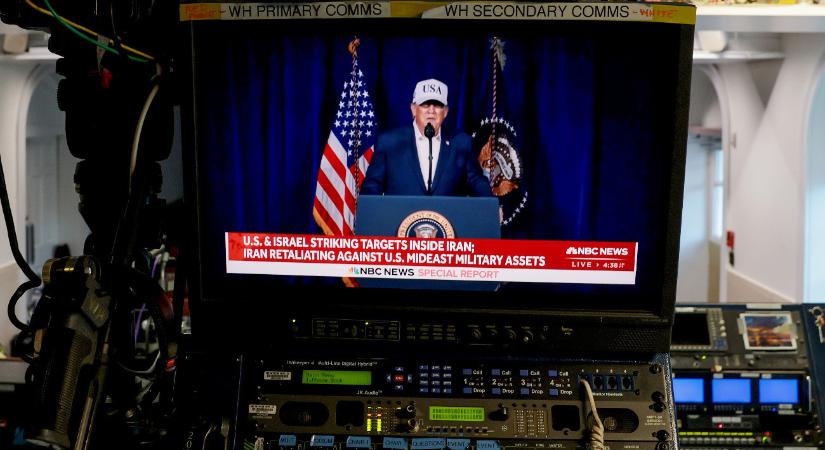 Donald Trump: folytatódni fognak Irán ellen a légitámadások a jövő héten is, „addig, amíg sikerül elérni a célt”