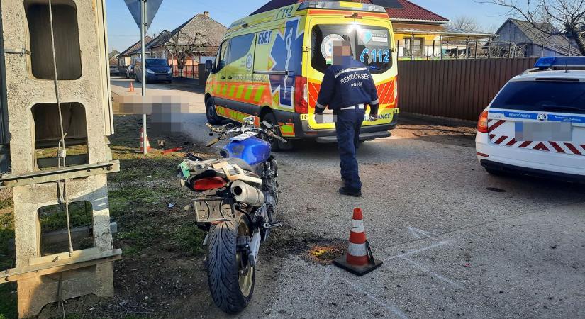 Kétgyermekes családapa hunyt el - eddig nem látott fotók a napkori halálos motoros balesetről