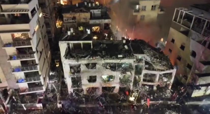 Iráni rakéta nyomán egy nő meghalt, tucatnyian megsebesültek Izraelben