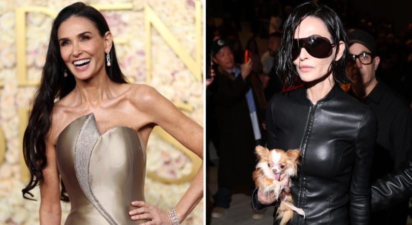 Mint aki belépett a Kardashian-klánba: alig ismerni rá az új stílusban mutatkozó Demi Moore-ra