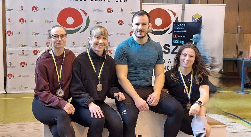 Remekeltek az oroszlányi súlyemelők a fővárosban