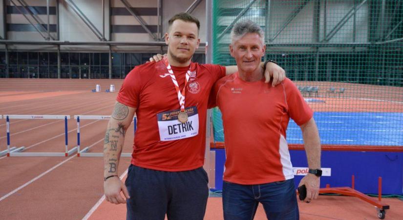 Kiemelkedő országos siker attlétikában: Detrik Balázs dobogós helyen végzett a felnőtt mezőnyben