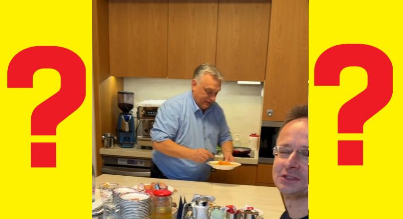 Orbán azt hiszi, rántottát minden férfi tud csinálni, pedig van valaki a kormányában, aki még sosem próbálta