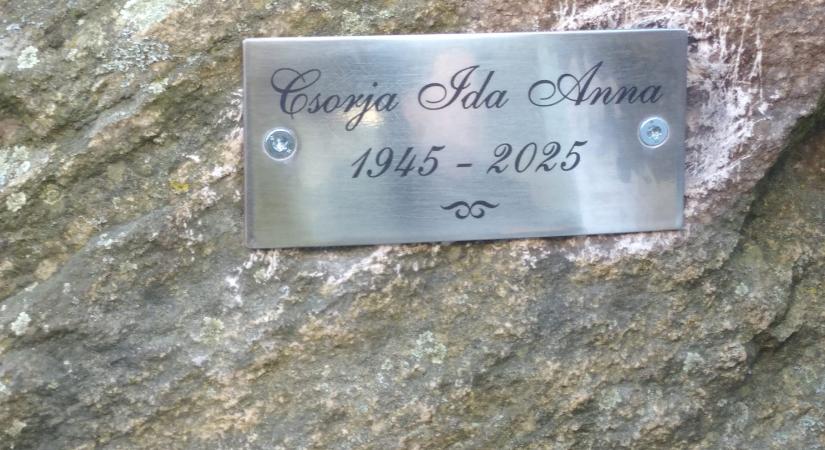 Felavatták Csorja Ida emléktábláját