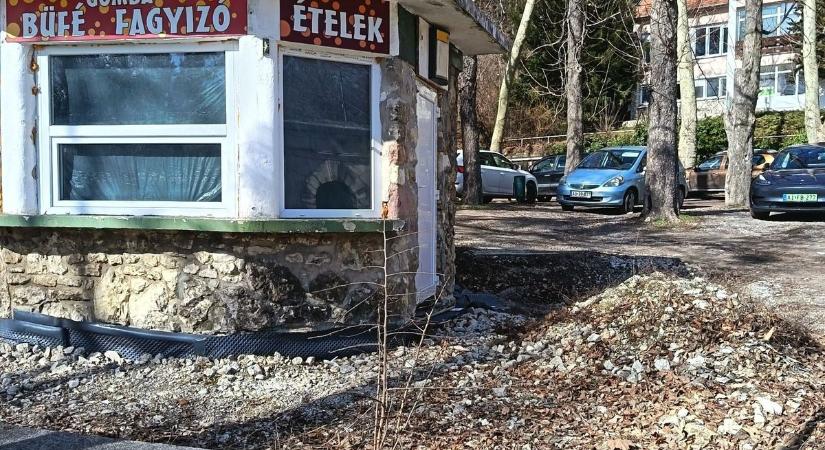 Elborzasztó a látvány a Tettyén