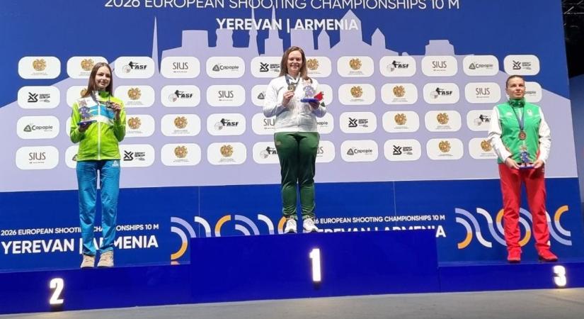 Szenzációs zalai siker: Major Veronika Európa-bajnok Jerevánban!