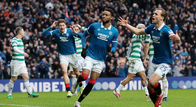 Videó: gyönyörű gólt ollózott a Rangers támadója a Celtic ellen!