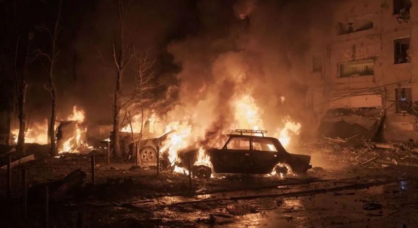 Éjjel csaptak le a drónok: több ukrán várost is támadás ért