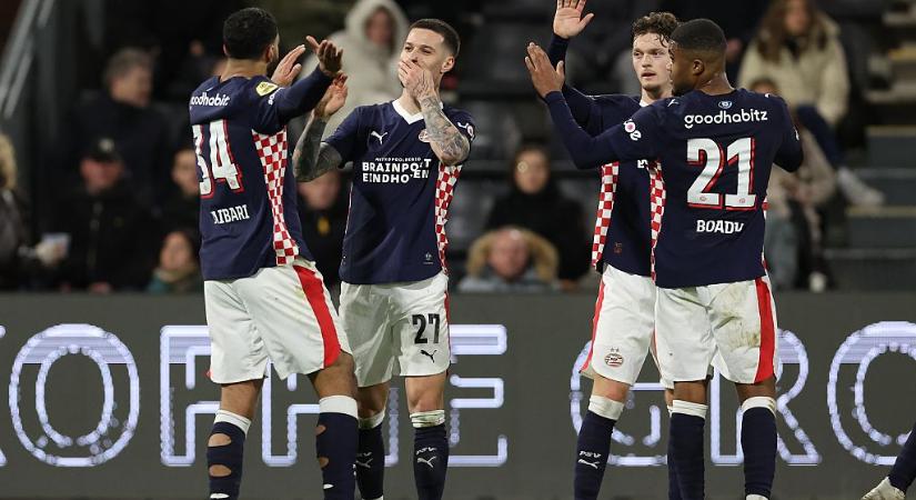 Eredivisie: újra kikapott a Feyenoord, tovább nőtt a PSV előnye az élen – KÖRKÉP