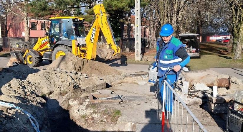 Az elöregedett vízhálózatok felújításába kezdtek Mosonmagyaróváron