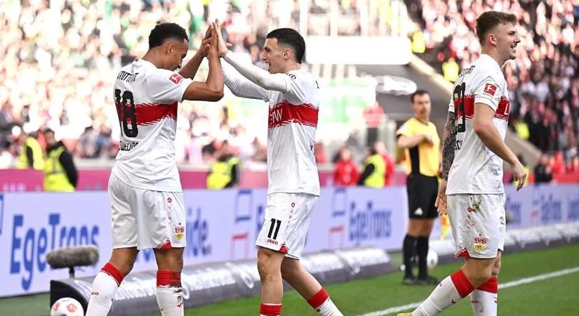 Bundesliga: elgázolta a Wolfsburgot a Stuttgart