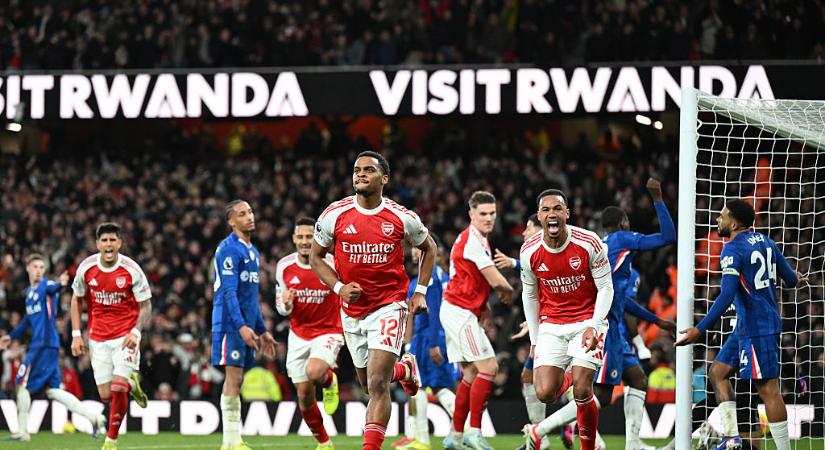 PL: Timber góljával győzött az Arsenal a Chelsea ellen! – videóval