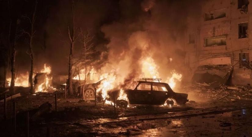 Dróntámadás érte Odesszát és Harkivot, több helyről érkeztek kárjelentések