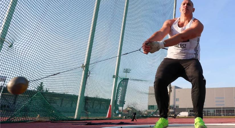 Halász Bence 80 méter felett kezdte a szezont, Kozák Luca és Molnár Attila is meggyőző volt Nyíregyházán
