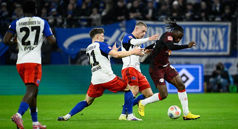 Bundesliga: hátrányból fordítva nyert a Hamburg otthonában a RB Leipzig – videóval