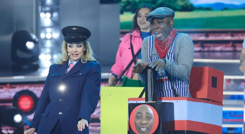 Fekete Pákó vonatnak öltözve robbant be: "Lehet, hogy megnyeritek A Nagy Duettet!"